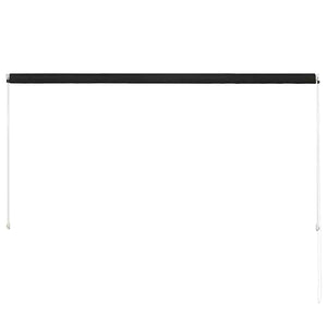 Einziehbare Markise 250×150 cm Anthrazit