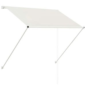 Einziehbare Markise 150×150 cm Creme