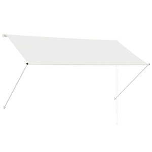 Einziehbare Markise 250×150 cm Creme