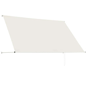 Einziehbare Markise 250×150 cm Creme