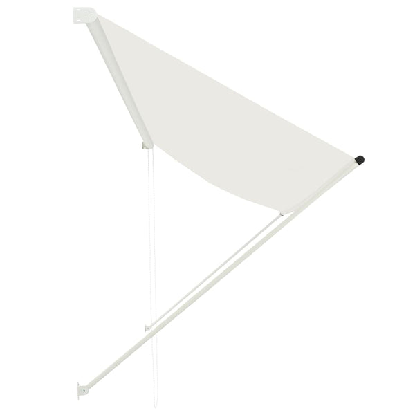 Einziehbare Markise 350×150 cm Creme