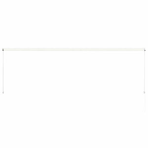 Einziehbare Markise 400×150 cm Creme