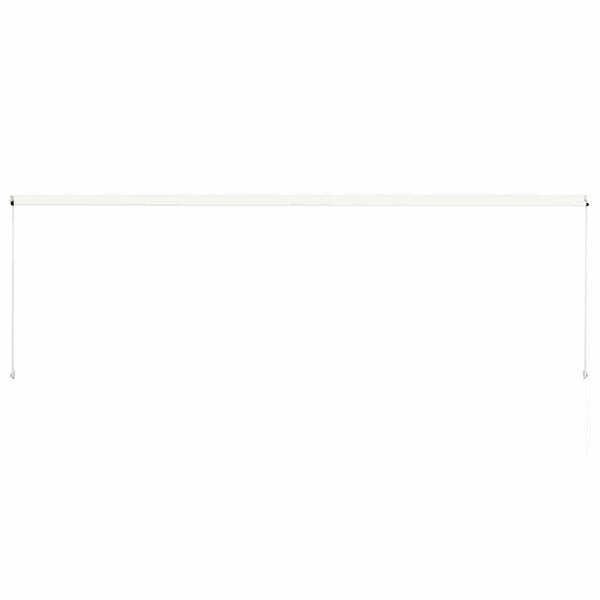 Einziehbare Markise 400×150 cm Creme