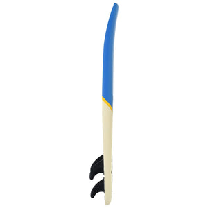 Blaues & Creme Surfbrett 170cm