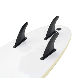 Blaues & Creme Surfbrett 170cm