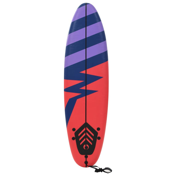 170 cm Surfbrett mit Streifen