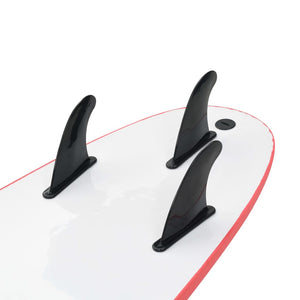 170 cm Surfbrett mit Streifen