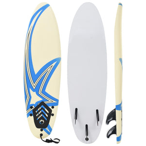 170 cm Surfbrett Star Design