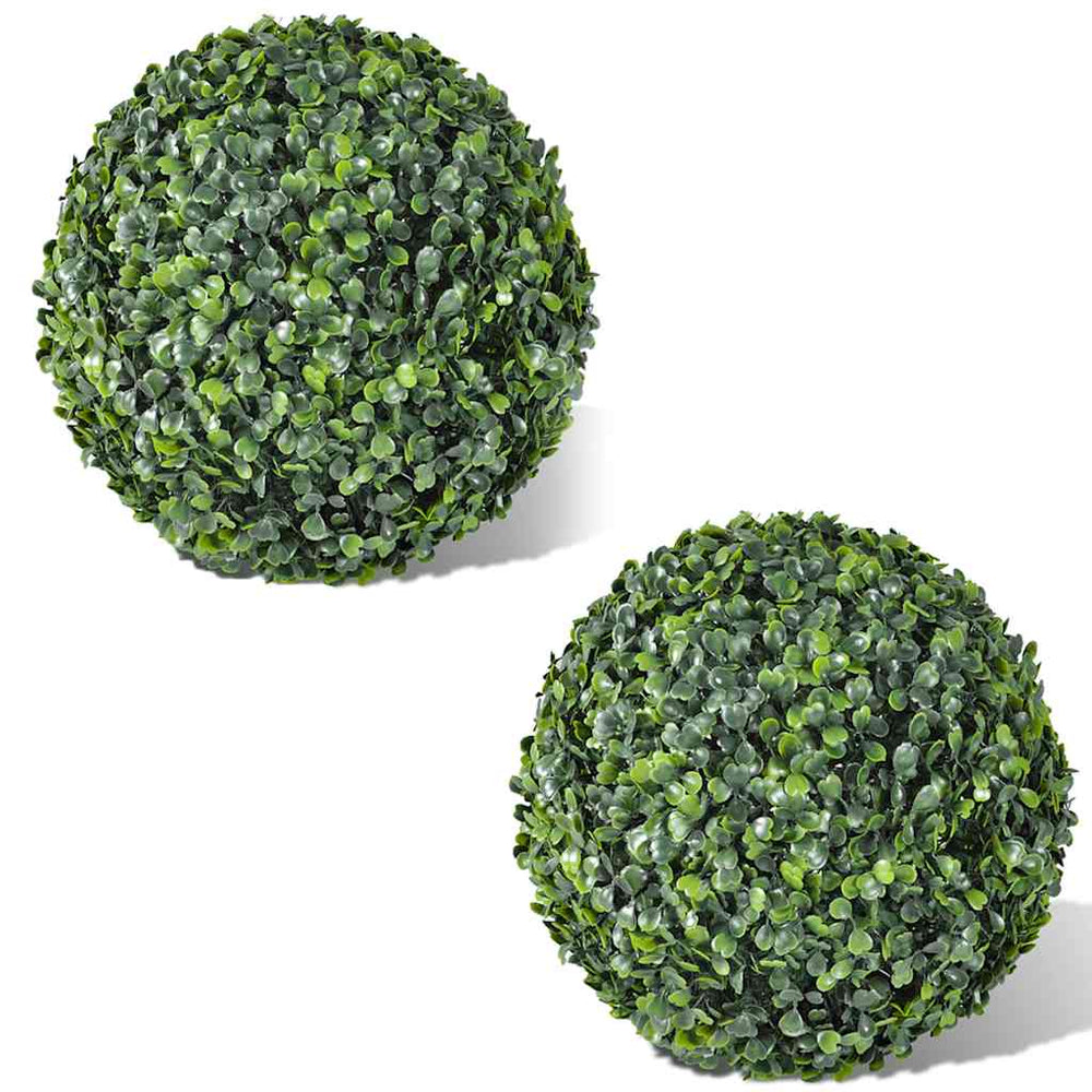 Kunstpflanze Buchsbaum Kugelform 2 Stück 35 cm