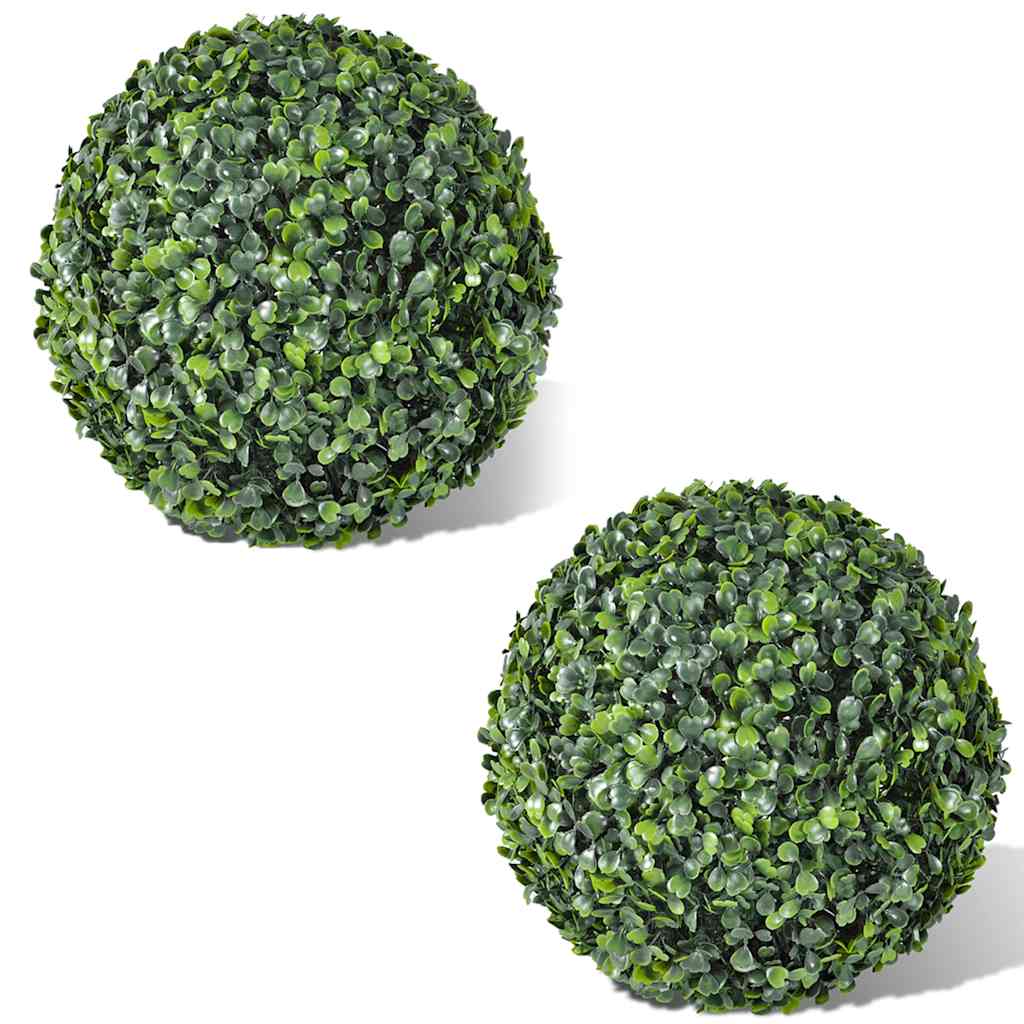 Kunstpflanze Buchsbaum Kugelform 2 Stück 35 cm