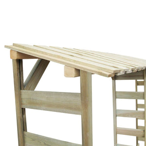 Brennholz-Lagerschuppen 300×44×176 cm Imprägniertes Kiefernholz