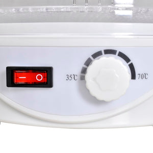 Dörrgerät Rund 250 W 6 Ablagen
