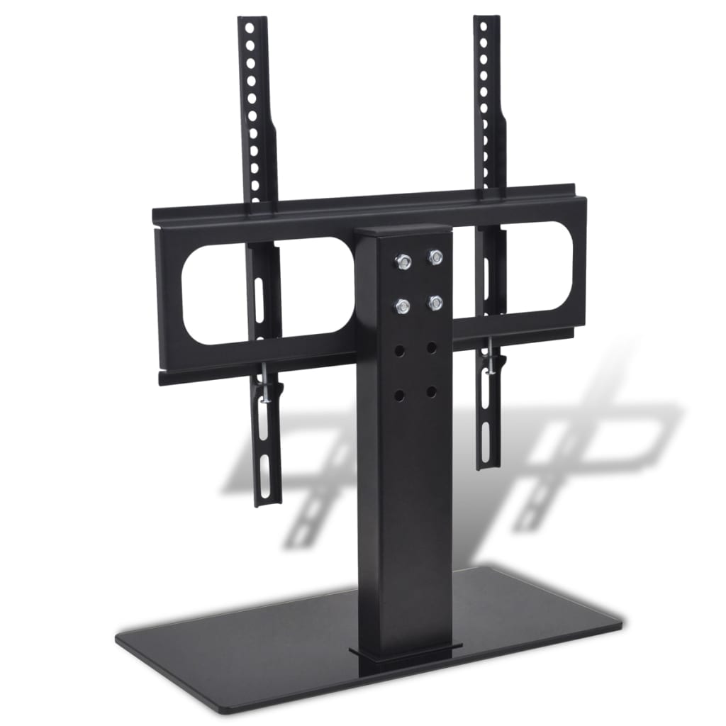 TV Halterung mit Sockel Eisen Schwarz 23" - 55"