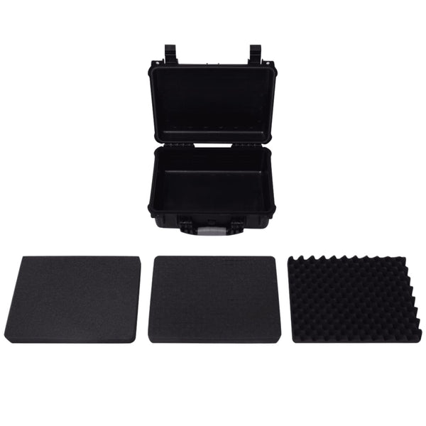 Universalkoffer Schwarz 40,6x33x17,4 cm