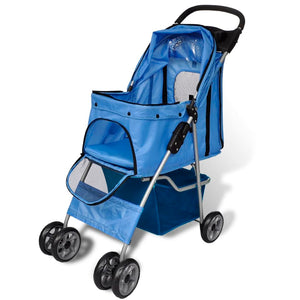 Hundebuggy 15 kg Blau
