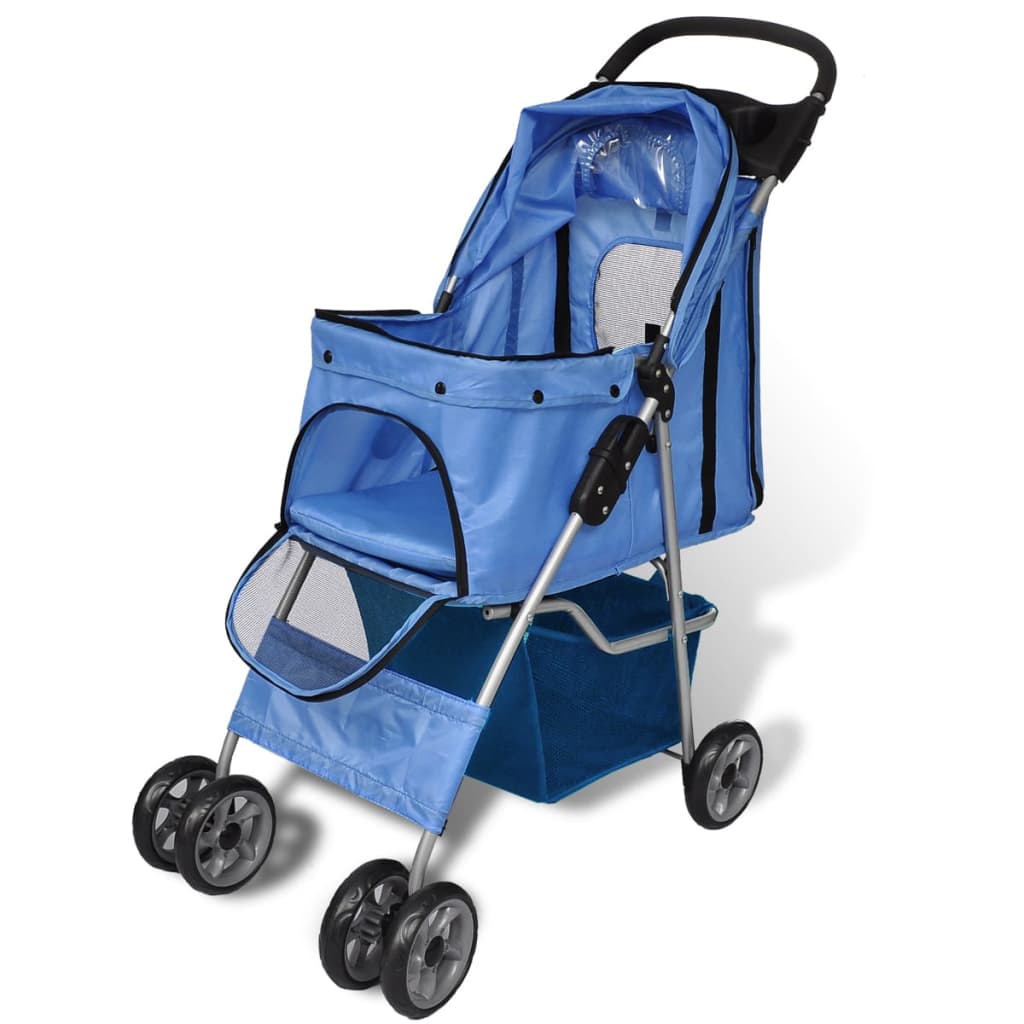 Hundebuggy 15 kg Blau
