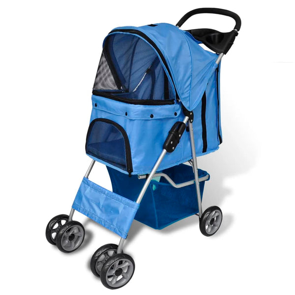 Hundebuggy 15 kg Blau