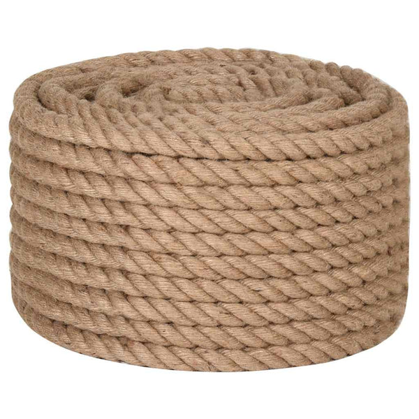 vidaXL Corde 100 % jute 20 mm 100 m