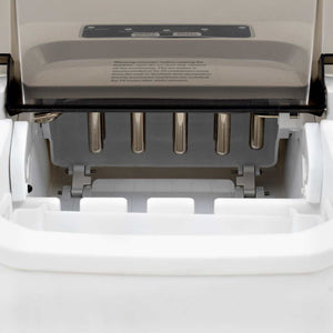 Eiswürfelbereiter – 15 kg/Tag, 1,4 L, Weiß