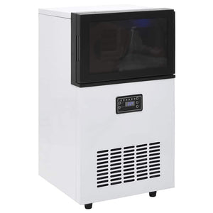 Eiswürfelmaschine Schwarz 45kg/24h