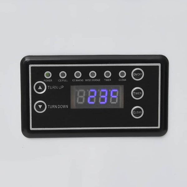 Eiswürfelmaschine Schwarz 45kg/24h