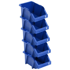 Stapelbare Lagerboxen 250 Stk. 103 x 165 x 76 mm Blau