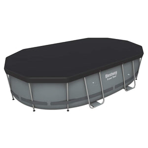 Bestway Ovaler Stahlrahmen Pool Set 488x305x107cm