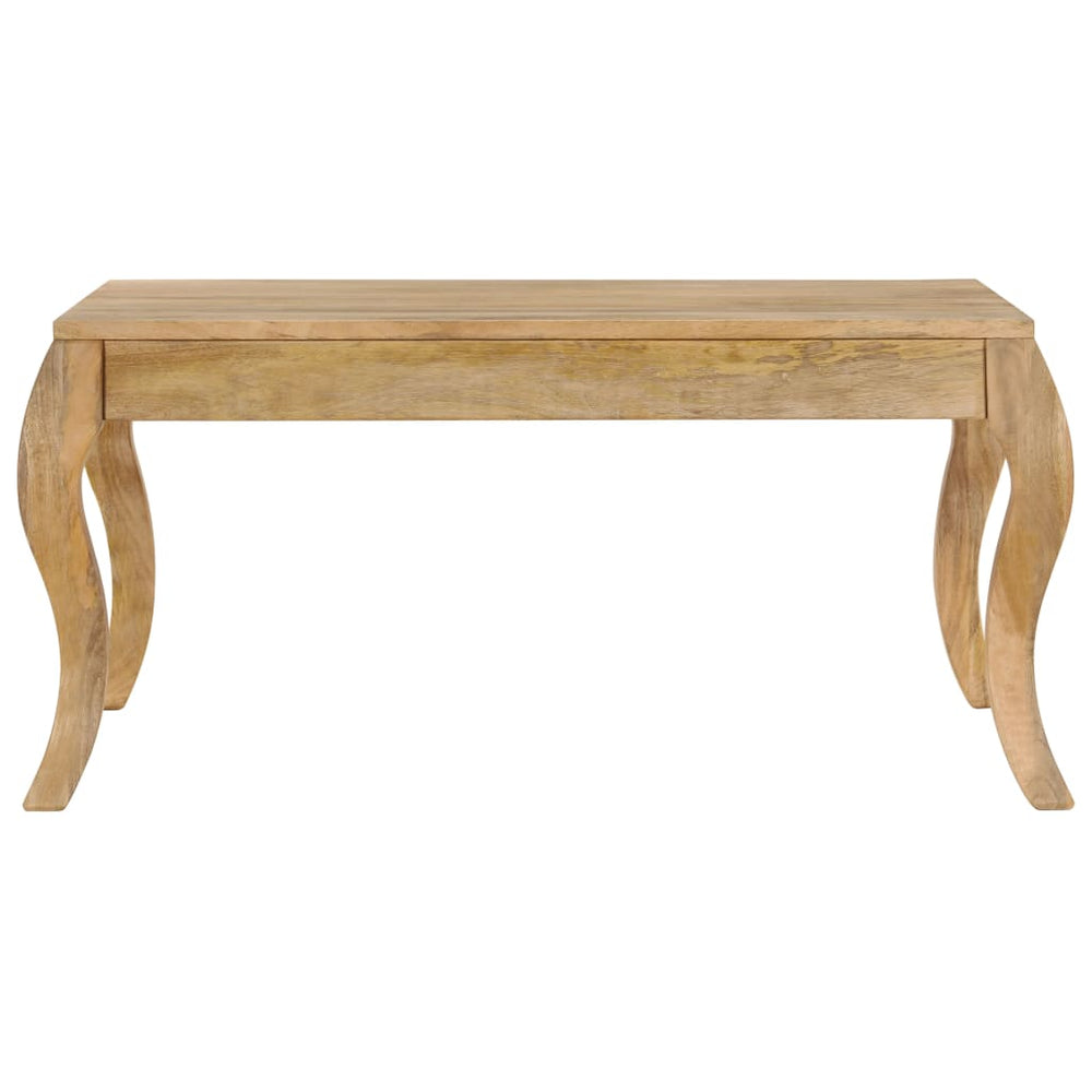 vidaXL Table basse 80x80x40 cm Bois de manguier massif