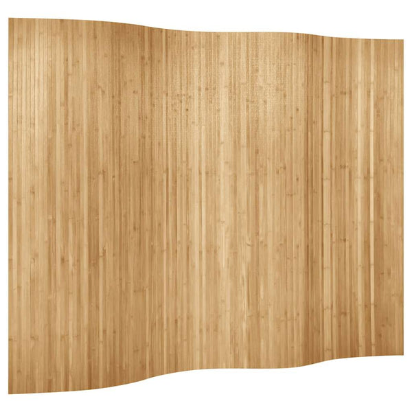Raumteiler Bambus Breite 250 cm Höhe 165 cm Natur