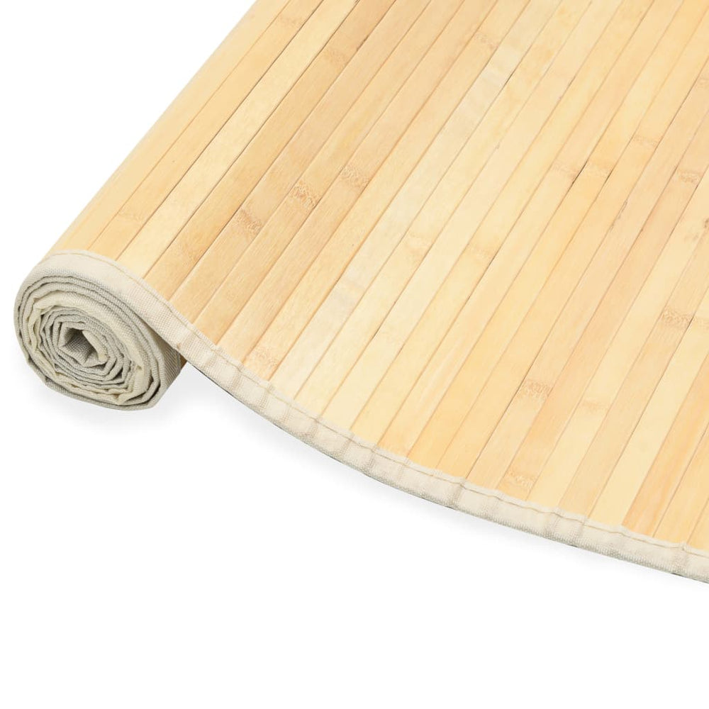 Teppich Bambus 80x200 cm Natur