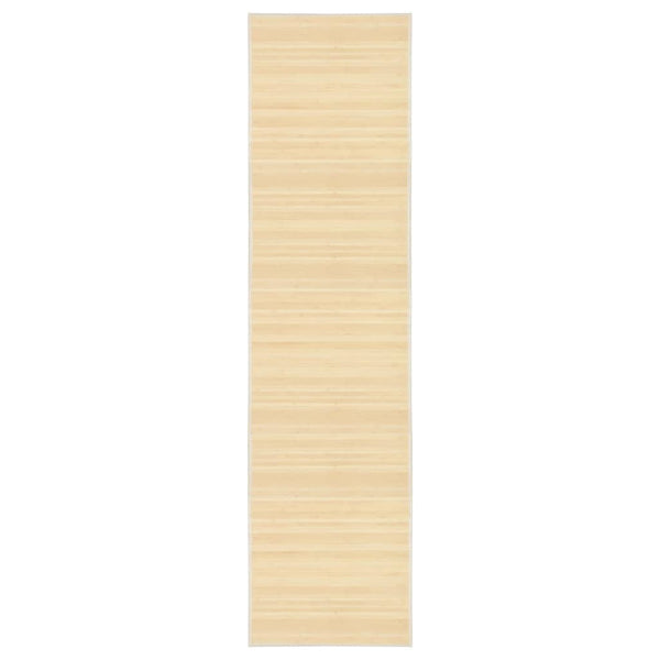 Teppich Bambus 80x300 cm Natur