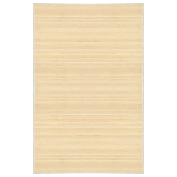 Teppich Bambus 100x160 cm Natur