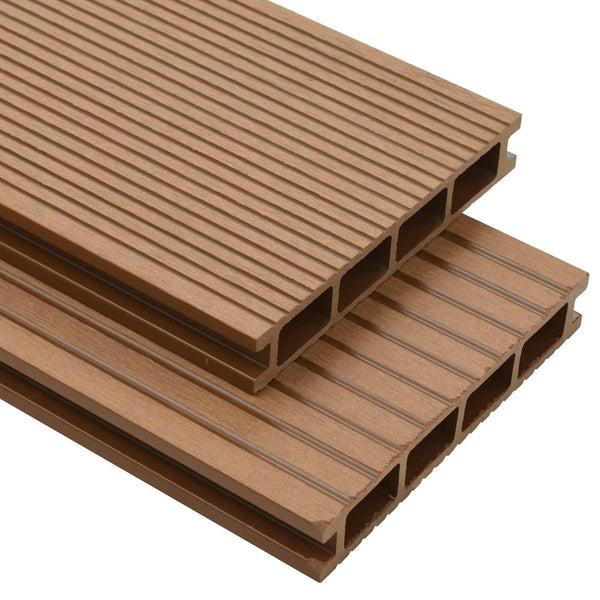 WPC Terrassendielen Teak, 6 Stück