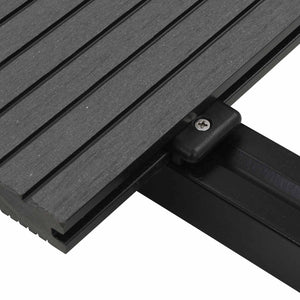 WPC Terrassendielen Grau, 6er-Set
