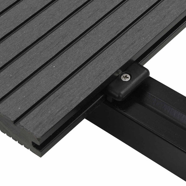 WPC Terrassendielen Grau, 6er-Set