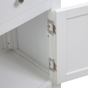 Sideboard 90x33,5x83 cm Massivholz Eiche