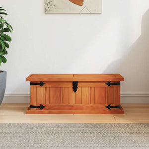 vidaXL Coffre de rangement 60 x 25 x 22 cm Bois d'acacia massif