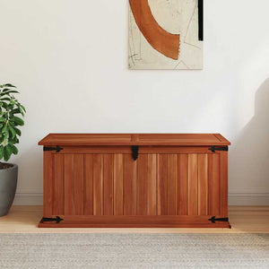 Aufbewahrungstruhe 90 x 45 x 40 cm Akazien-Massivholz