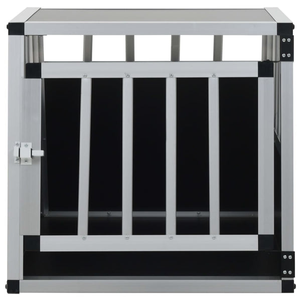 Hundetransportbox mit Einzeltür 54 x 69 x 50 cm