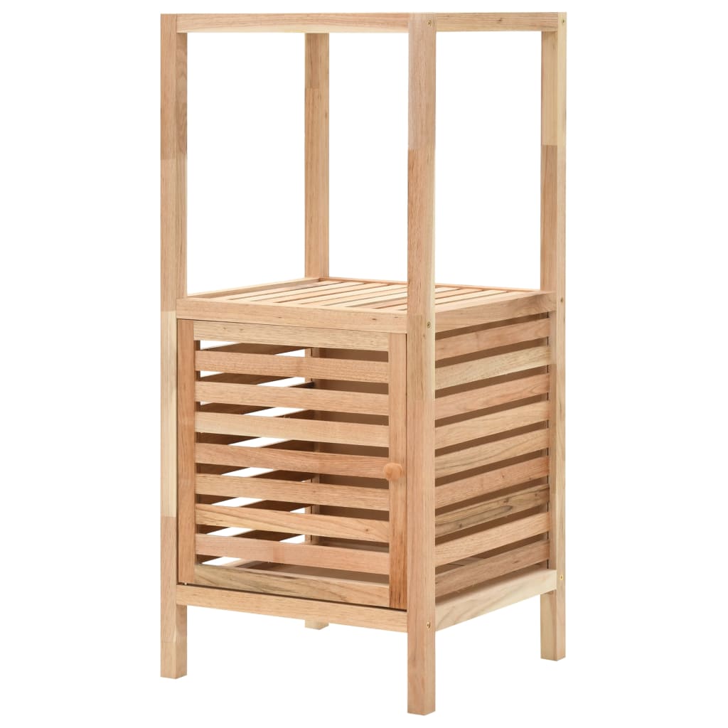vidaXL Meuble de salle de bain en noyer massif 39,5x35,5x86 cm