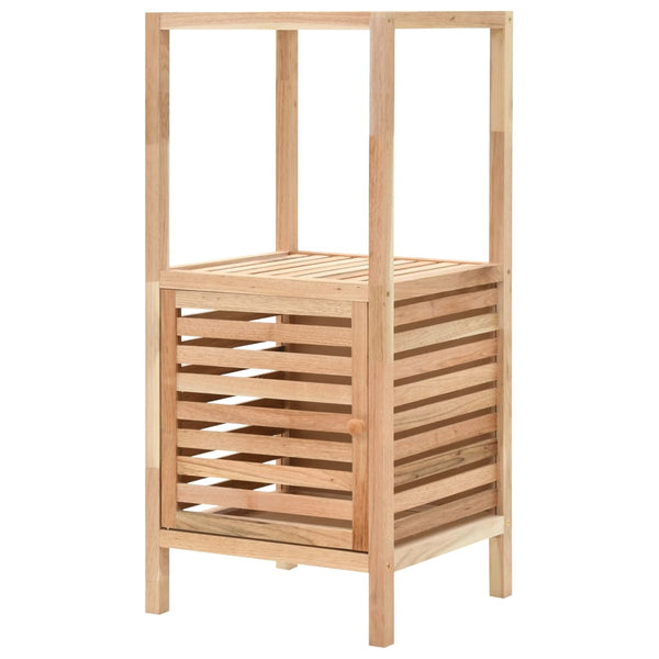 vidaXL Meuble de salle de bain en noyer massif 39,5x35,5x86 cm