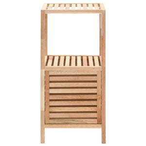 vidaXL Meuble de salle de bain en noyer massif 39,5x35,5x86 cm