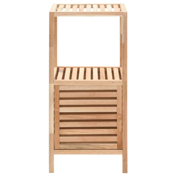 vidaXL Meuble de salle de bain en noyer massif 39,5x35,5x86 cm