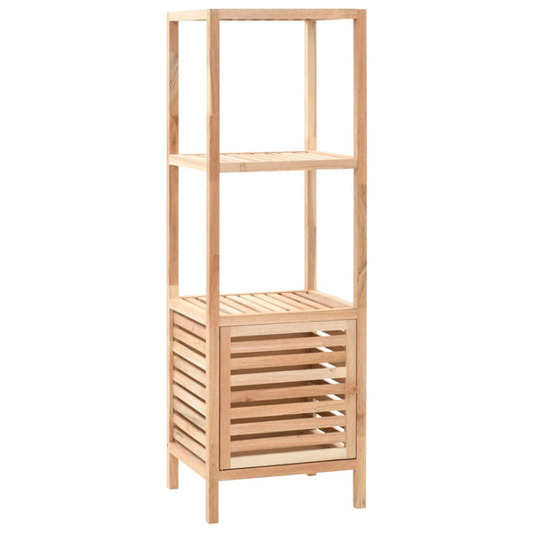 vidaXL Meuble de salle de bain en bois de noyer massif 39,5x35,5x123 cm