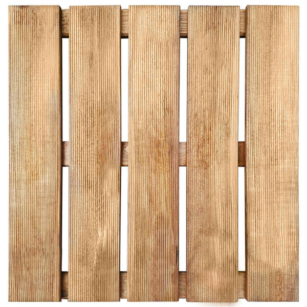 Terrassenfliese Braun 50x50 cm, 6er-Set