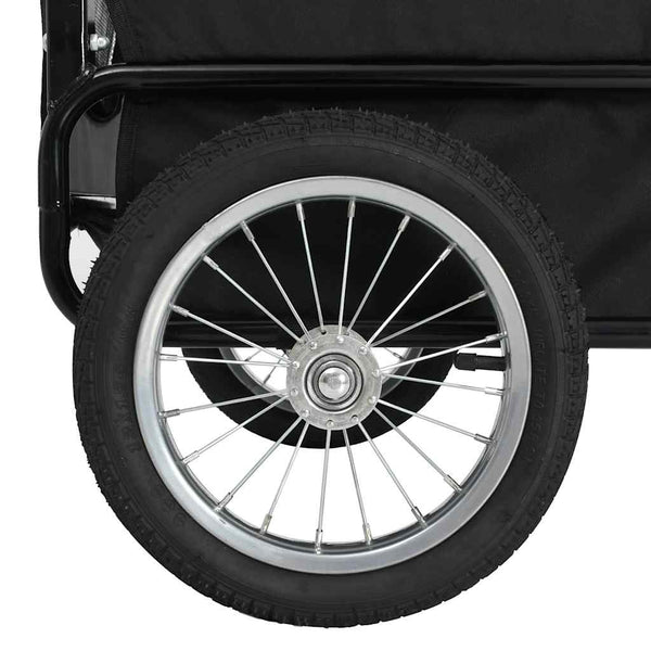 2-in-1 Hunde Fahrradanhänger & Buggy