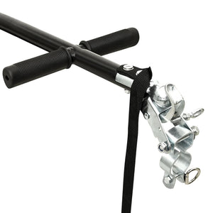 2-in-1 Fahrradanhänger & Handwagen Schwarz