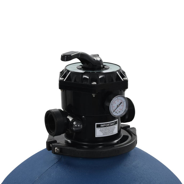 Pool Sandfilter mit 6-Wege-Ventil 660 mm