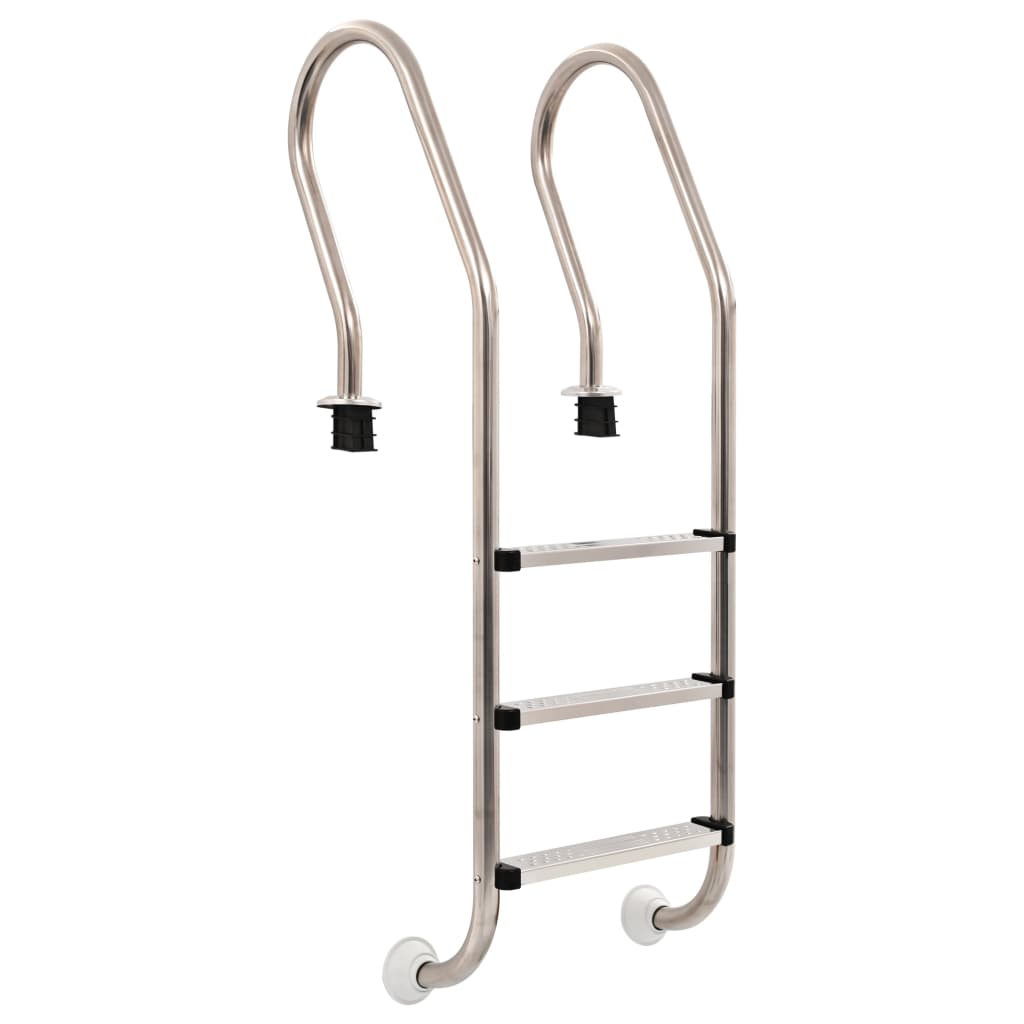 Poolleiter 3-Stufen Edelstahl 120cm