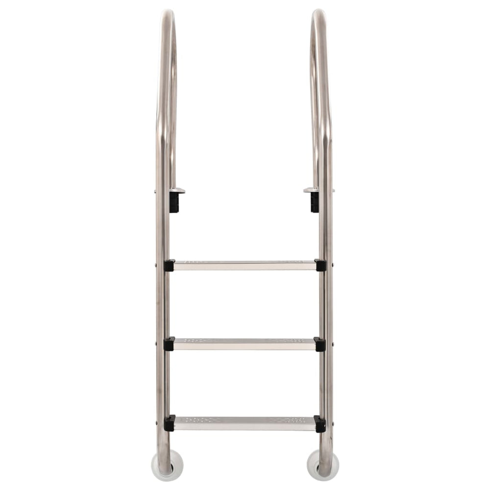 Poolleiter 3-Stufen Edelstahl 120cm